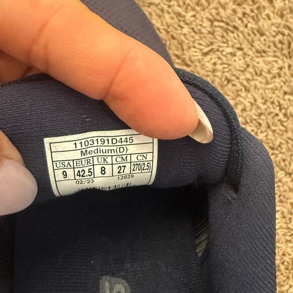 Brooks Men Addiction WLK Men's Navy Athletic Sneakers Shoes Size 9 - Picture 9 of 10